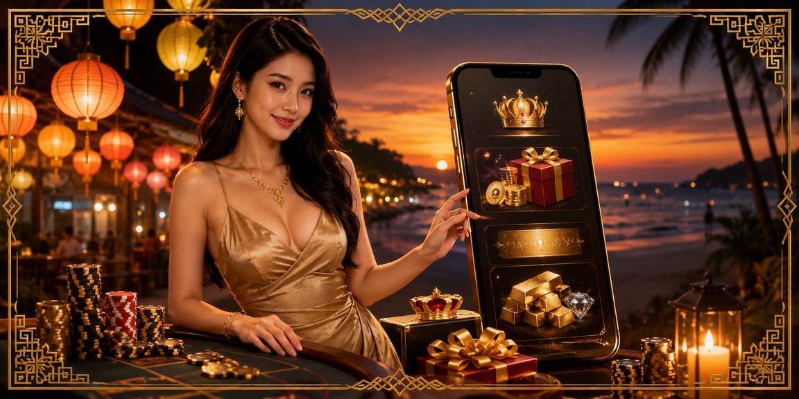 Người dùng cá cược trực tuyến tại khu chợ đêm Phú Quốc qua điện thoại di động