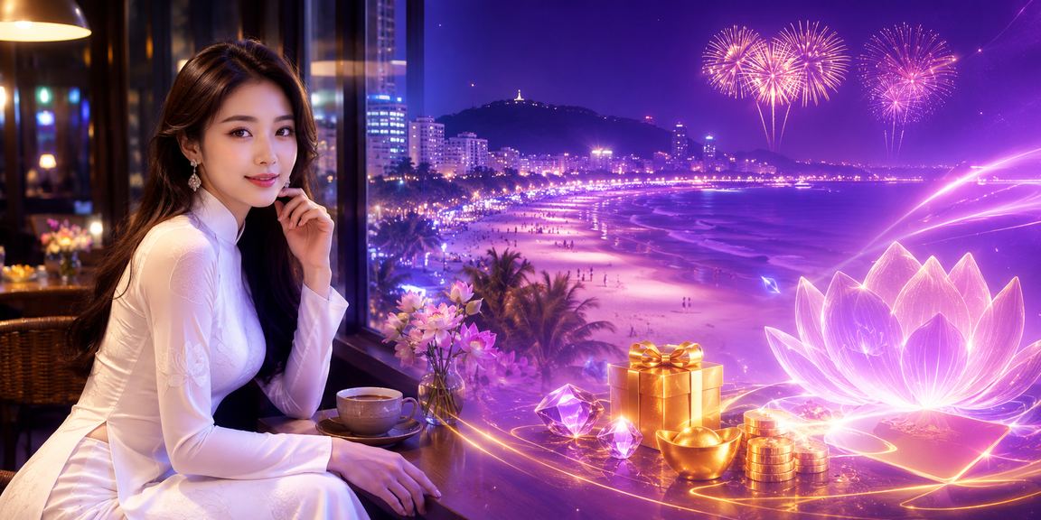 Khung cảnh Vũng Tàu thanh bình gợi lên không gian thư giãn và giải trí trực tuyến cuối tuần